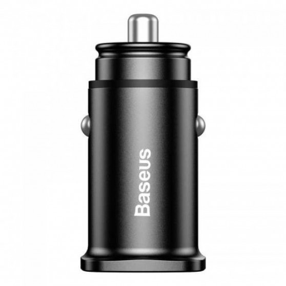 АЗП Baseus Square Metal QC3.0 30W (2USB-A) (CCALL-DS) Чорний