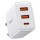 СЗУ Baseus Compact Quick Charger 30W QC+PD (2USB-A/1C) (CCXJ-E) Белый