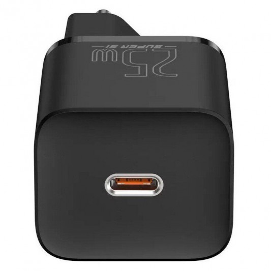 СЗУ Baseus Super Si Quick Charger 25W (1USB-C) (CCSP) Черный - изображение 1