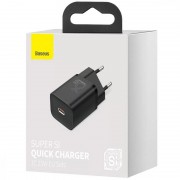 Зарядное устройство Baseus Super Si Quick Charger 1C 25W (CCSP), Черный