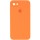 Чохол Silicone Case Square Full Camera Protective (AA) для Apple iPhone 7 / 8 / SE (2020) (4.7") Помаранчевий / Papaya