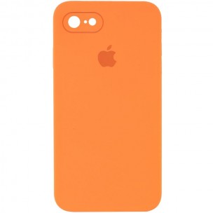 Чехол Silicone Case Square Full Camera Protective (AA) для Apple iPhone 7/8/SE (2020) (4.7