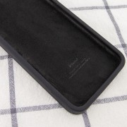 Чохол Silicone Case Square Full Camera Protective (AA) для iPhone SE 2 / 3 (2020 / 2022) / iPhone 8 / iPhone 7, Чорний / Black