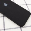 Чохол Silicone Case Square Full Camera Protective (AA) для iPhone SE 2 / 3 (2020 / 2022) / iPhone 8 / iPhone 7, Чорний / Black