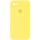 Чохол Silicone Case Square Full Camera Protective (AA) для Apple iPhone 7 / 8 / SE (2020) (4.7") Жовтий / Yellow