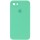 Чохол Silicone Case Square Full Camera Protective (AA) для Apple iPhone 7 / 8 / SE (2020) (4.7") Зелений / Spearmint