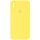 Чехол Silicone Case Square Full Camera Protective (AA) для Apple iPhone X / XS (5.8") Желтый / Yellow