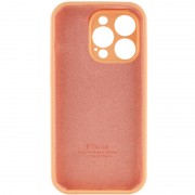 Чохол Silicone Case Full Camera Protective (AA) для Apple iPhone 12 Pro Max (6.7"), Помаранчевий / Cantaloupe