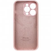 Чохол Silicone Case Full Camera Protective (AA) для Apple iPhone 13 Pro Max (6.7"), Рожевий / Chalk Pink