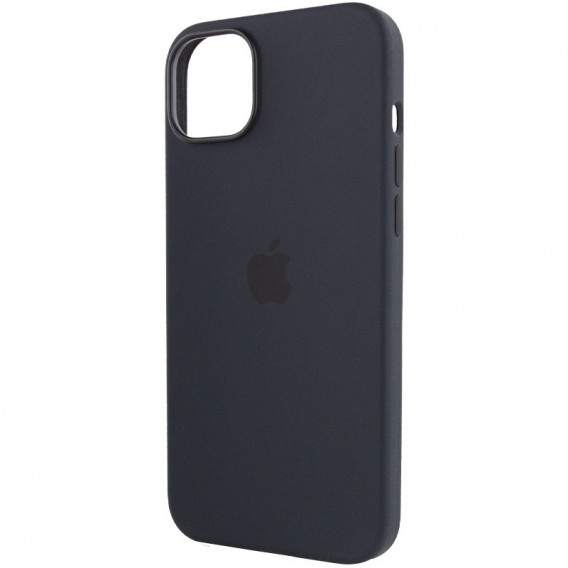 Чехол Silicone case (AAA) full with Magsafe для Apple iPhone 13 Pro Max (6.7"), Черный / Midnight