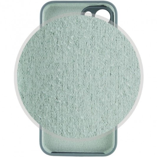 Чохол Silicone Case Full Camera Protective (AA) для Apple iPhone 14 (6.1") Зелений / Pine green - зображення 2 