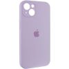 Чохол Silicone Case Full Camera Protective (AA) для Apple iPhone 14 (6.1") Бузковий / Lilac