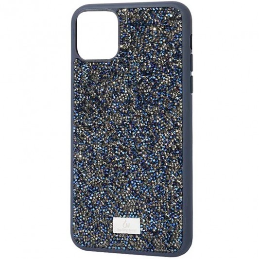 TPU чохол Bling World Rock Diamond для Apple iPhone 12 Pro / 12 (6.1") Синій