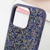 TPU чехол Bling World Rock Diamond для Apple iPhone 12 Pro Max (6.7"), Синий