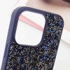 TPU чехол Bling World Rock Diamond для Apple iPhone 12 Pro Max (6.7"), Синий