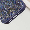 TPU чехол Bling World Rock Diamond для Apple iPhone 12 Pro Max (6.7"), Синий