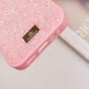 TPU чехол Bling World Rock Diamond для Apple iPhone 12 Pro Max (6.7"), Розовый