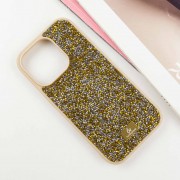 TPU чехол Bling World Rock Diamond для Apple iPhone 13 Pro (6.1"), Золотой
