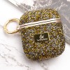 TPU чехол Bling World Rock Diamond для наушников AirPods 1/2, Золотой