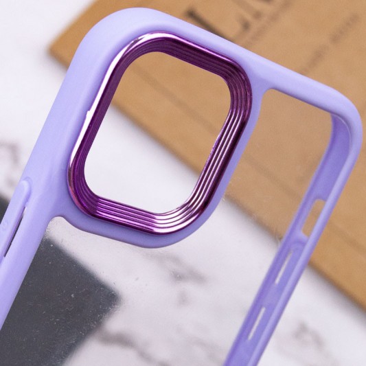 Чехол TPU+PC Lyon Case для Apple iPhone 12 Pro / 12 (6.1") Purple - изображение 5