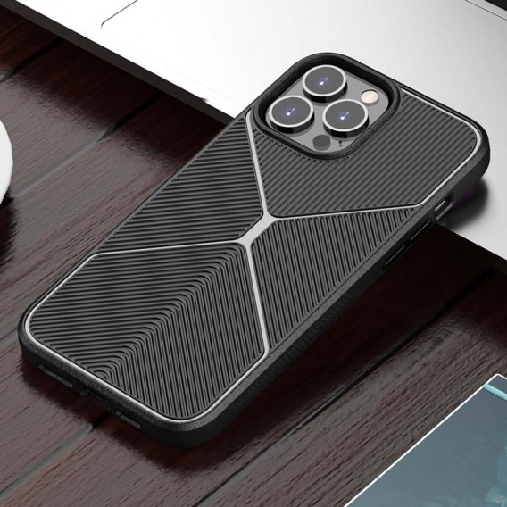 Чохол TPU BlackWood для Apple iPhone 13 Pro Max (6.7"), Чорний