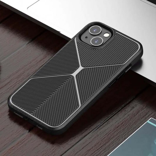 Чохол TPU BlackWood для Apple iPhone 14 (6.1") Чорний - зображення 5 