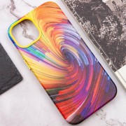 Кожаный чехол Colour Splash для Apple iPhone 11 (6.1"), Orange/Red