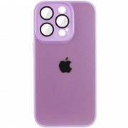 Чехол TPU+Glass Sapphire Midnight для Apple iPhone 12 Pro (6.1"), Сиреневый / Lilac