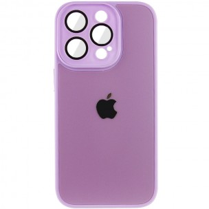 Чохол TPU+Glass Sapphire Midnight для Apple iPhone 12 Pro (6.1"), Бузковий / Lilac