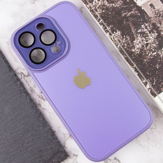 Чехол TPU+Glass Sapphire Midnight для Apple iPhone 12 Pro (6.1"), Сиреневый / Dasheen - изображение 4