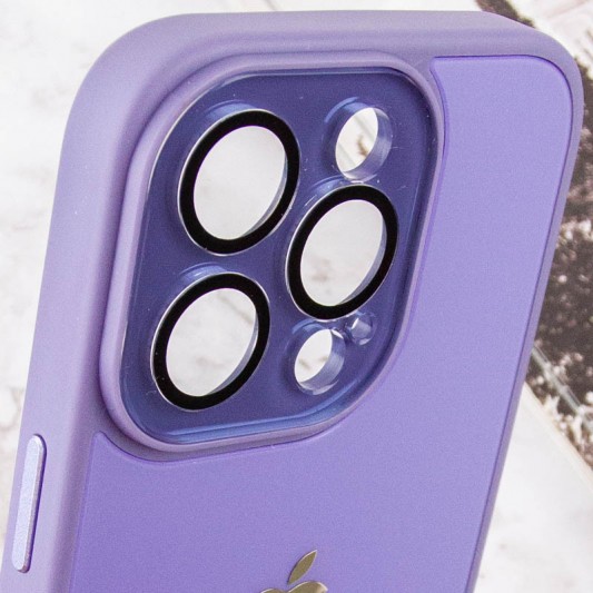 Чехол TPU+Glass Sapphire Midnight для Apple iPhone 12 Pro (6.1"), Сиреневый / Dasheen - изображение 5