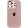 Чехол TPU+Glass Sapphire Midnight для Apple iPhone 12 Pro (6.1"), Розовый / Pink Sand