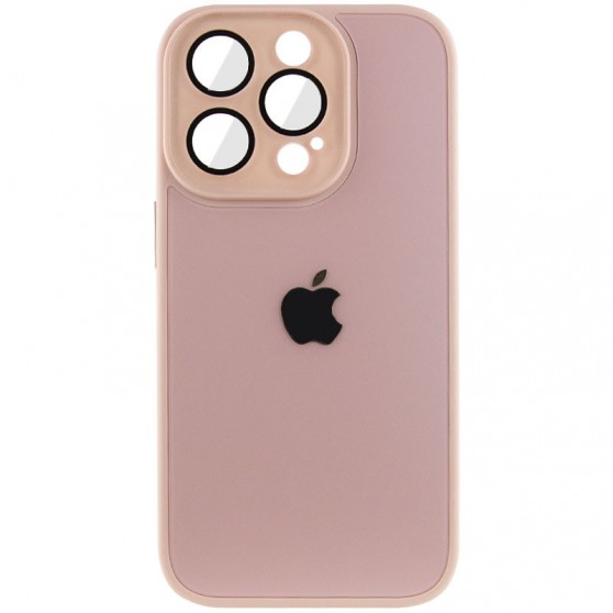 Чохол TPU+Glass Sapphire Midnight для Apple iPhone 12 Pro (6.1"), Рожевий / Pink Sand