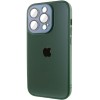 Чехол TPU+Glass Sapphire Midnight для Apple iPhone 12 Pro (6.1"), Зеленый / Forest green