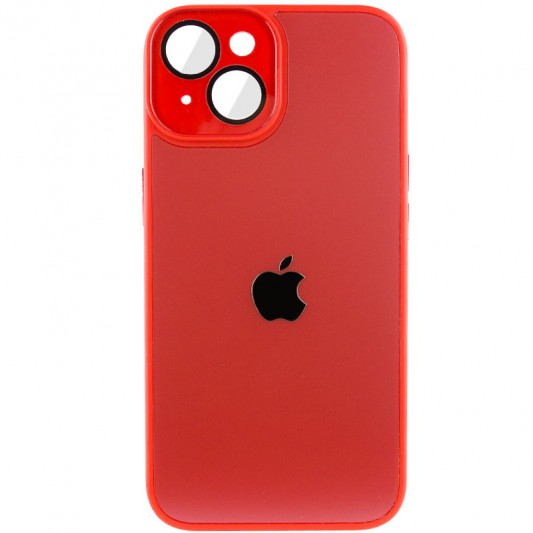 Чехол TPU+Glass Sapphire Midnight для Apple iPhone 14 (6.1"), Красный / Red