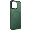 TPU+PC чохол Metal Buttons with MagSafe Colorful для Apple iPhone 14 (6.1"), Зелений
