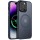 TPU+PC чохол Metal Buttons with MagSafe Colorful для Apple iPhone 14 Pro Max (6.7") Синій / Navy Blue