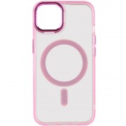 Чохол TPU Iris with MagSafe для Apple iPhone 12 Pro / 12 (6.1"), Рожевий