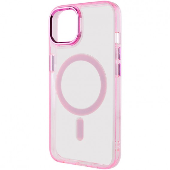 Чохол TPU Iris with MagSafe для Apple iPhone 12 Pro / 12 (6.1"), Рожевий