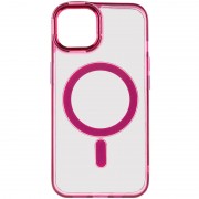 Чехол TPU Iris with MagSafe для Apple iPhone 12 Pro Max (6.7") Бордовый