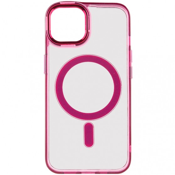 Чехол TPU Iris with MagSafe для Apple iPhone 12 Pro Max (6.7") Бордовый