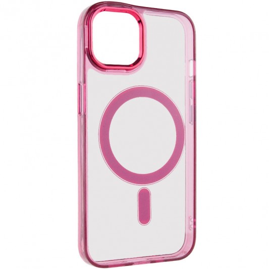 Чехол TPU Iris with MagSafe для Apple iPhone 12 Pro Max (6.7") Бордовый - изображение 1