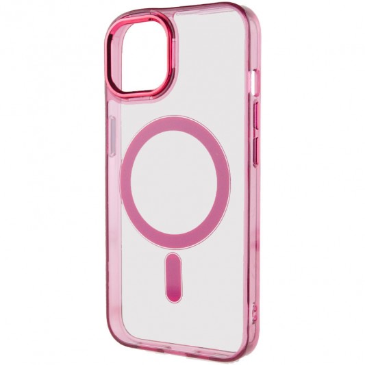 Чехол TPU Iris with MagSafe для Apple iPhone 12 Pro Max (6.7") Бордовый - изображение 2