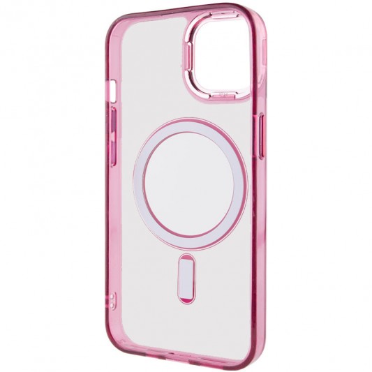 Чехол TPU Iris with MagSafe для Apple iPhone 12 Pro Max (6.7") Бордовый - изображение 3