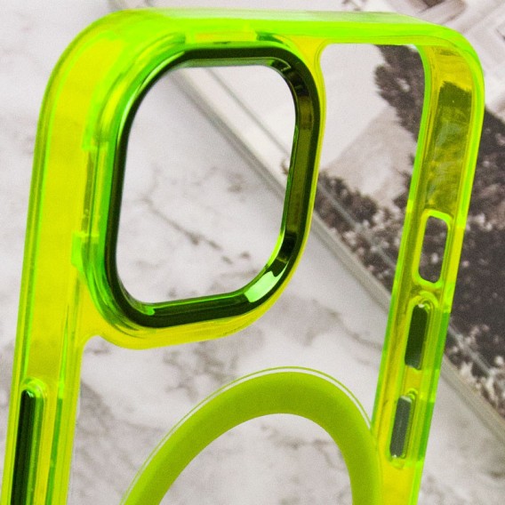 Чехол TPU Iris with MagSafe для Apple iPhone 12 Pro Max (6.7"), Желтый