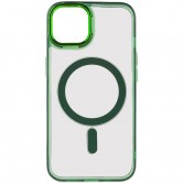 Чехол TPU Iris with MagSafe для Apple iPhone 12 Pro Max (6.7 дюйма) Зеленый Чехол TPU Iris with MagSafe для Apple iPhone 12 Pro Max (6.7 дюйма) Зеленый