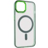 Чохол TPU Iris with MagSafe для Apple iPhone 12 Pro Max (6.7"), Зелений