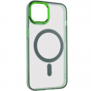 Чехол TPU Iris with MagSafe для Apple iPhone 12 Pro Max (6.7"), Зеленый