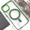 Чохол TPU Iris with MagSafe для Apple iPhone 12 Pro Max (6.7"), Зелений