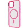 Чехол TPU Iris with MagSafe для iPhone 12 Pro Max (6.7"), Малиновый